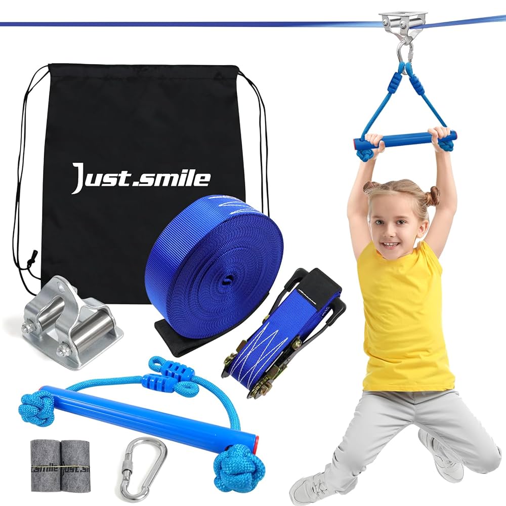 Amazon.com: Zip ine Kit for Kids,Stainless steellackline